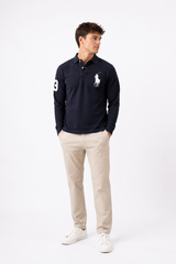 Polo Ralph Lauren Big Pony Langarm (XS)